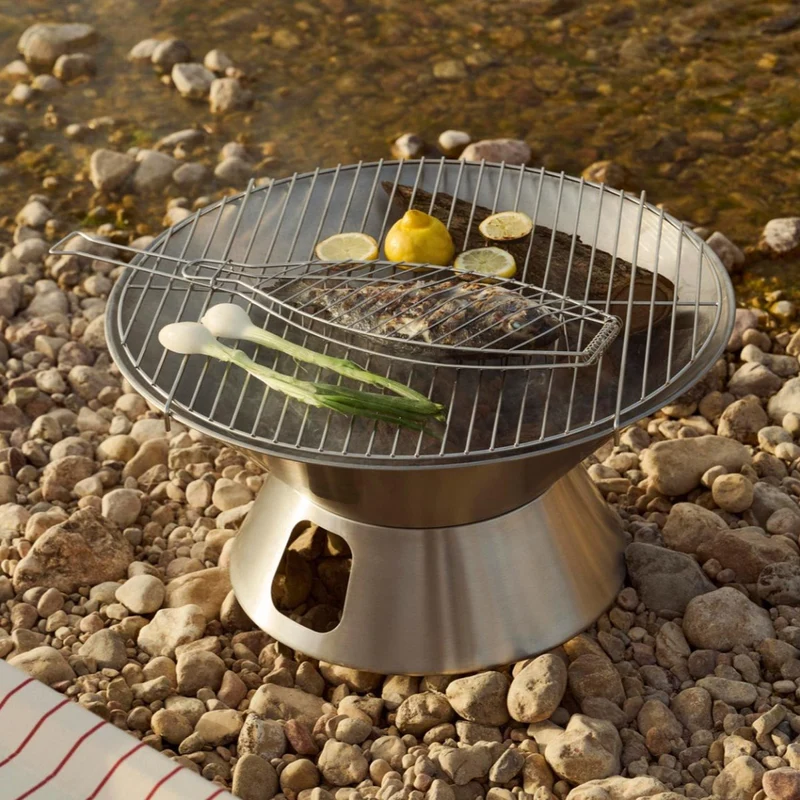 Hay Outdoor Market BBQ Fish Grill