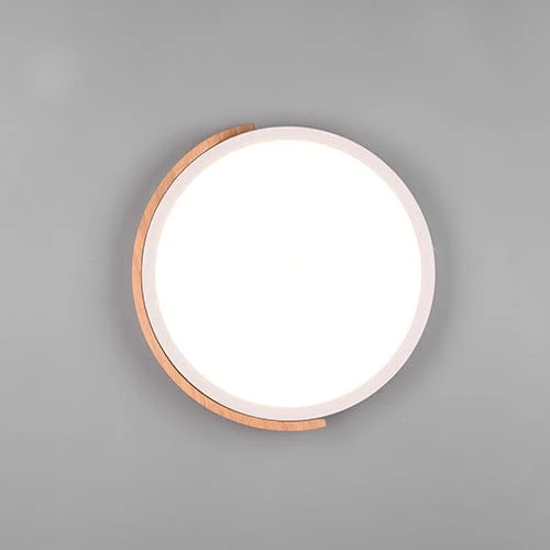 Plafonnier Rond Bois