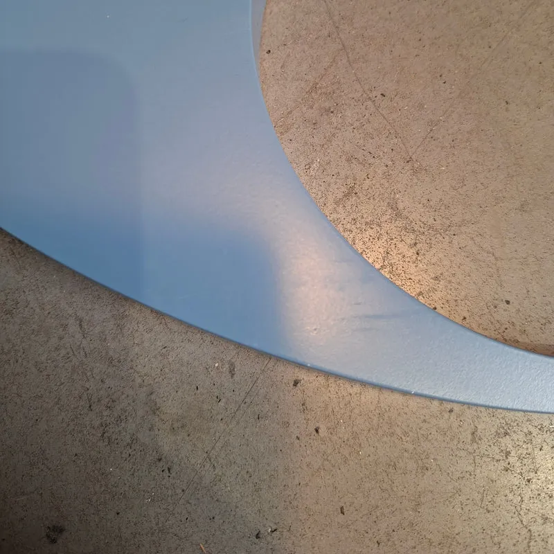 Louis Poulsen AJ Floor Lamp (Dusty Blue) - Second Chance