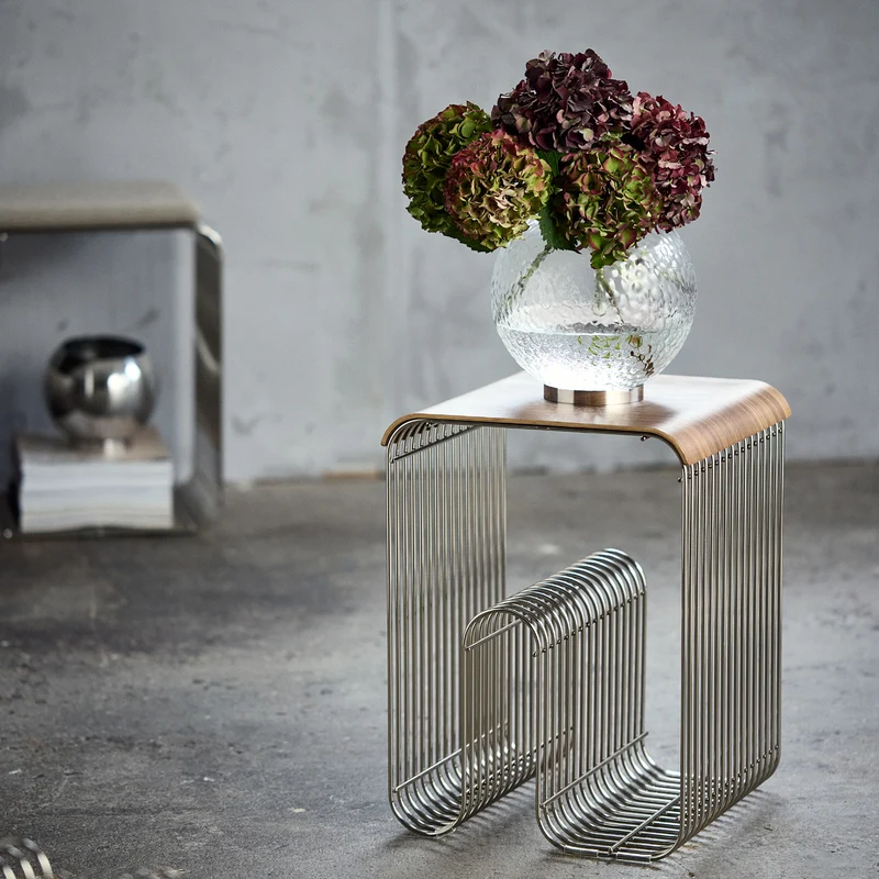 AYTM Globe Bubbles Vase with Stand