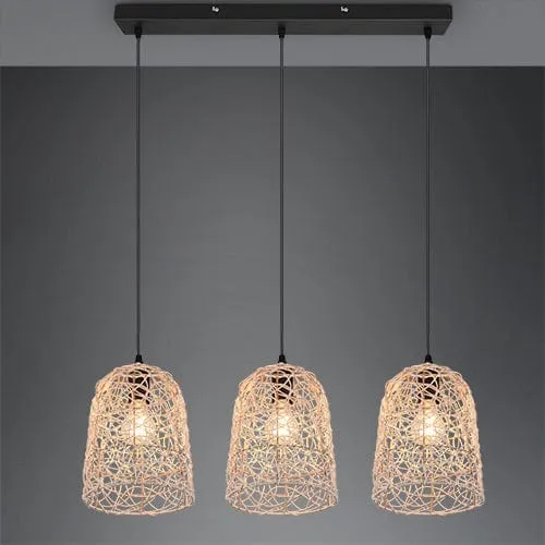 Grande Suspension Fibre Naturelle