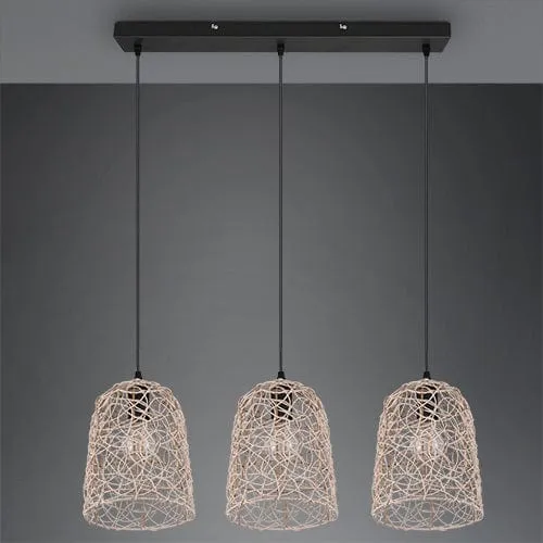 Grande Suspension Fibre Naturelle