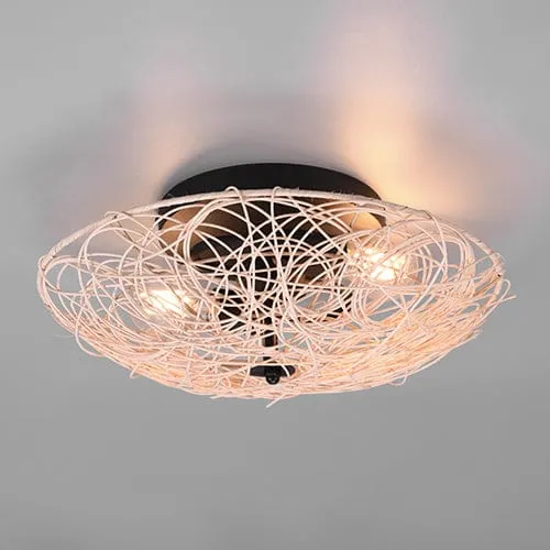 Plafonnier Chambre Rotin