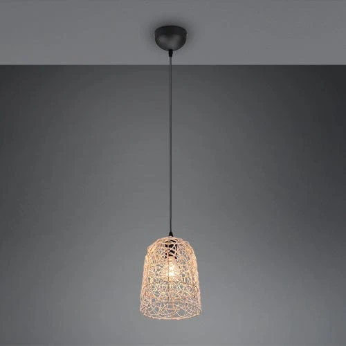 Suspension Luminaire Osier Rotin