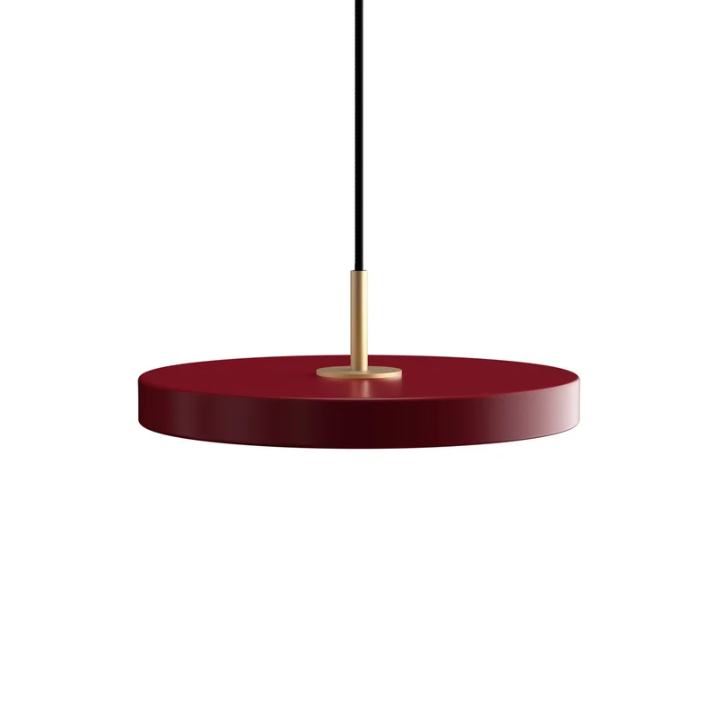 Umage Asteria Mini Pendant Lamp (Ruby Red/Brass) - Second Chance