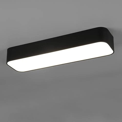 Plafonnier Led Rectangulaire Noir