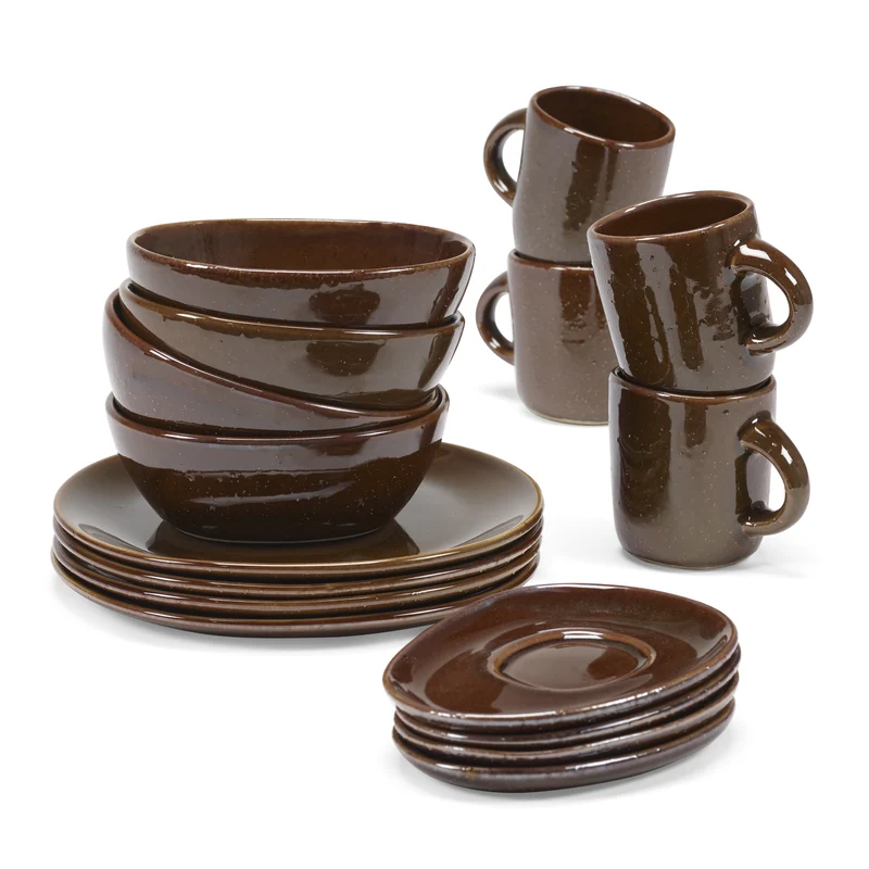 Serax Out of Lines Breakfast Set - Set of 16