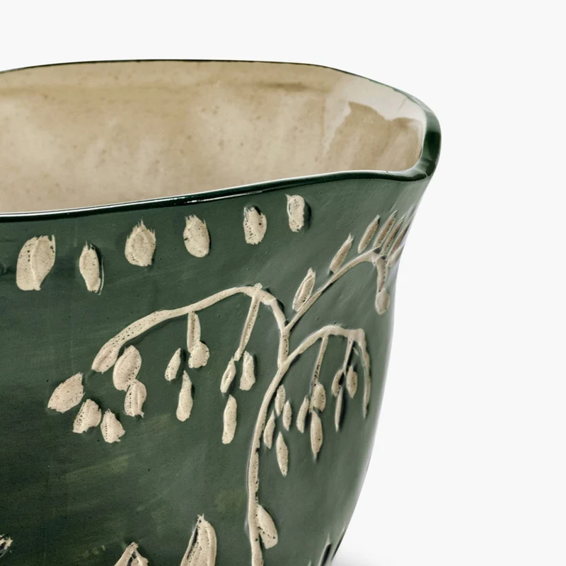 Serax Axelle Delhaye Flower Pot Green