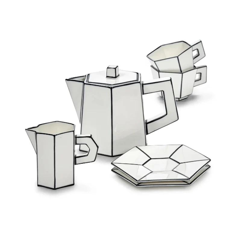 Serax Carte Blanche Tea Set - Set of 6