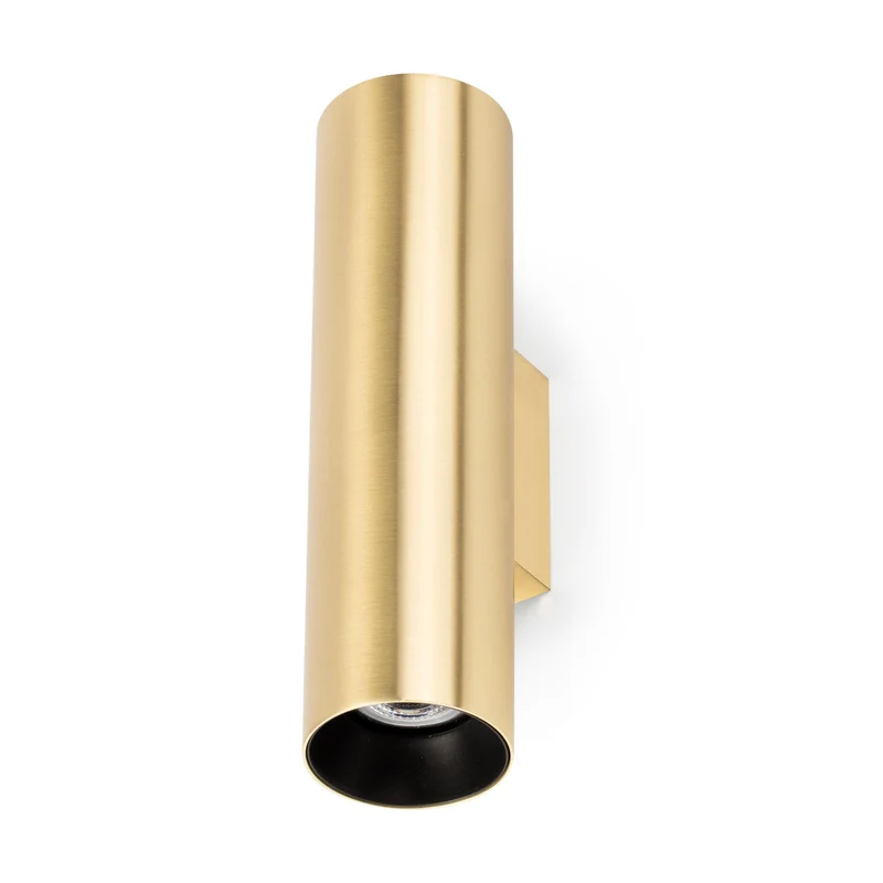 Faro Stan 2L Satin Gold Wall Lamp