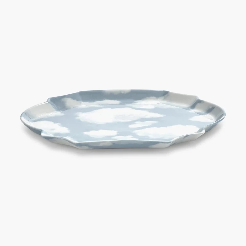 Serax Les Objets Mouleversants Light Blue Serving Plate