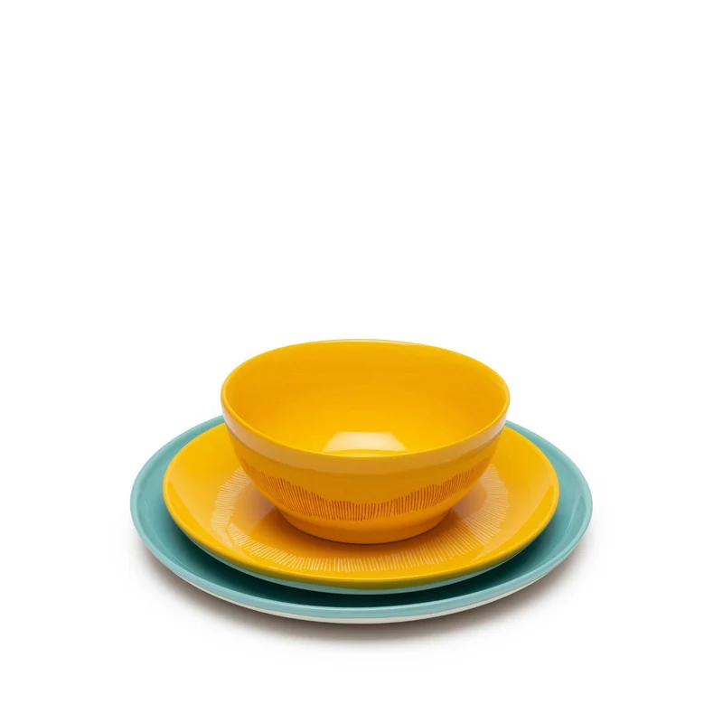 Serax Feast Startset Yellow Azure - Set of 12