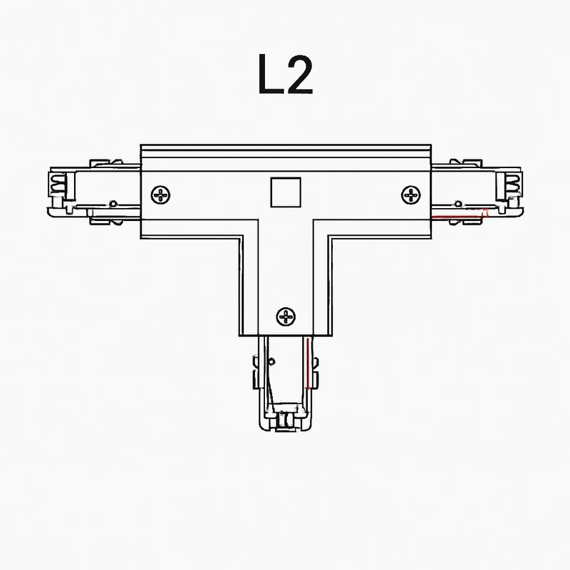 Absinthe Lights A-Track 3-Phase T Connector