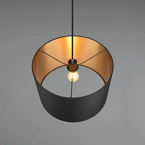 Luminaire Suspendu Simple Noir