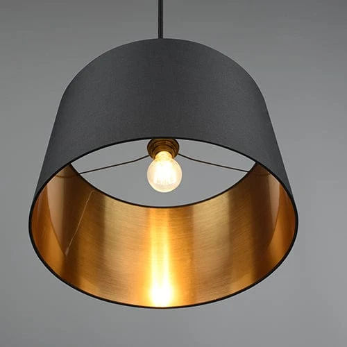 Luminaire Suspendu Simple Noir