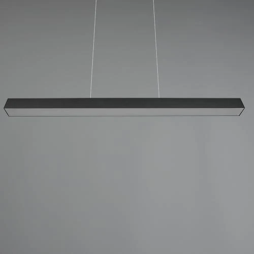 Luminaire Suspendu Linéaire Noir