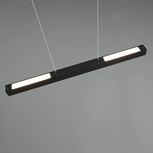 Luminaire Suspendu Linéaire Noir
