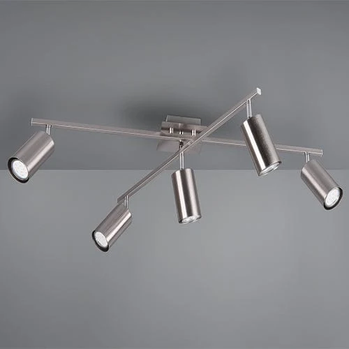 Plafonnier Nickel Mat