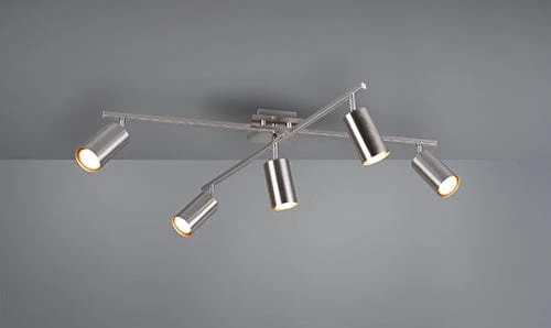 Plafonnier Nickel Mat