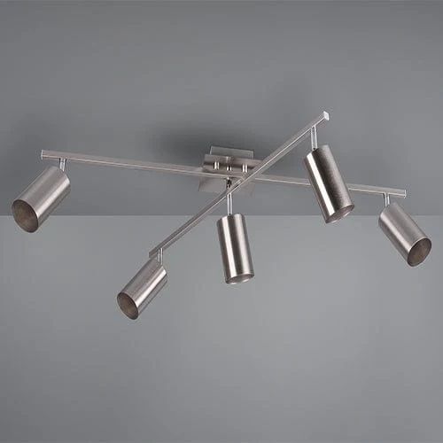 Plafonnier Nickel Mat