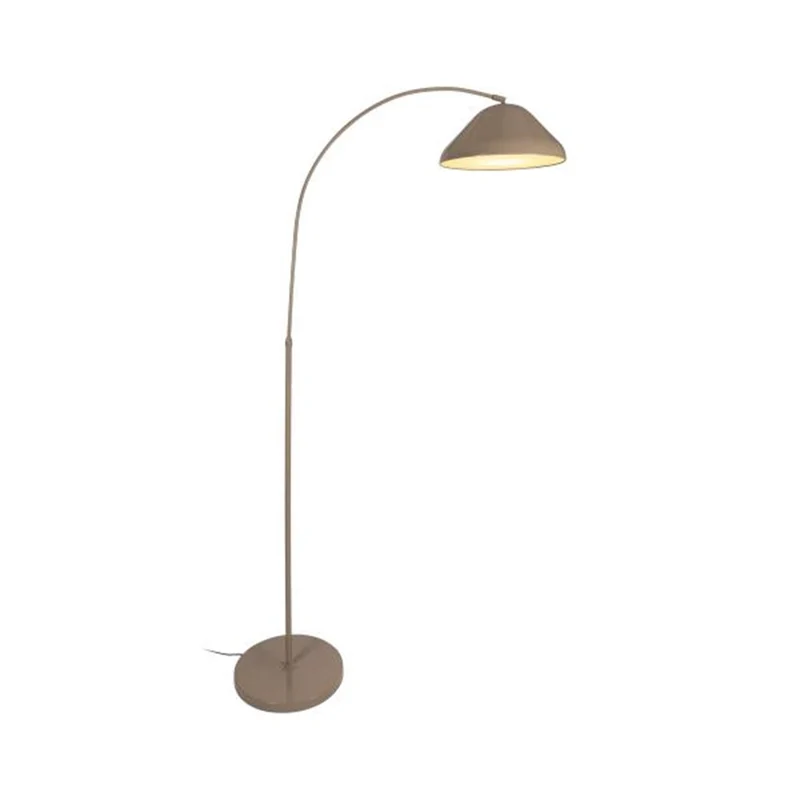 Lucide Andres 1-Light Vloerlamp Taupe