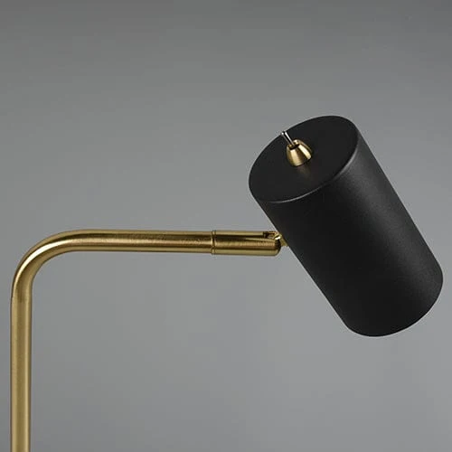 Lampe De Chevet Noir Et Or