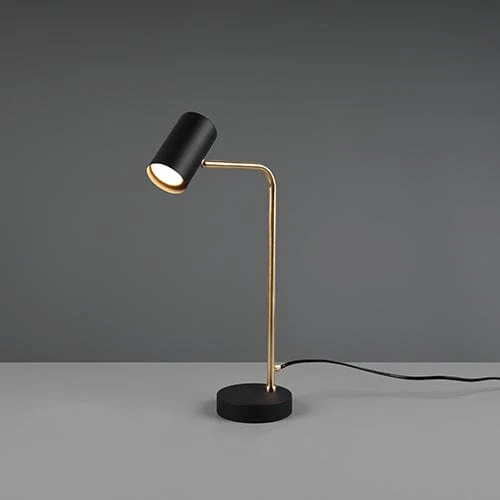 Lampe De Chevet Noir Et Or