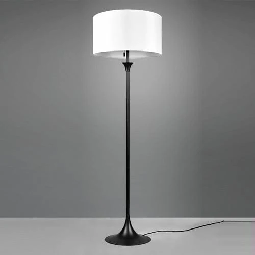 Lampadaire Noir Et Blanc