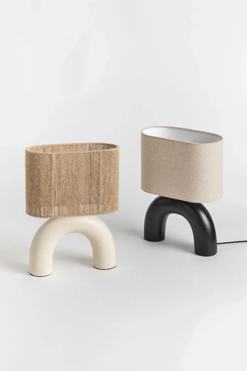Lampe Noir Et Blanc