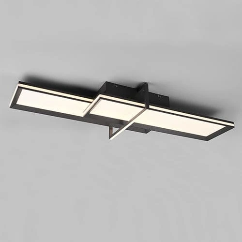 Luminaire Rectangulaire Noir