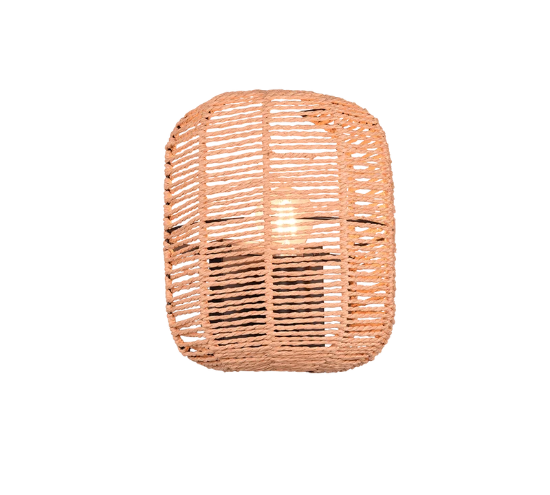 Luminaire Salon Rotin