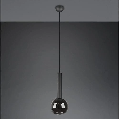 Suspension Luminaire Boule Noire