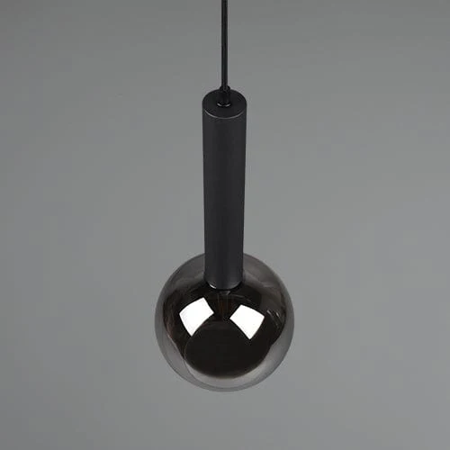 Suspension Luminaire Boule Noire
