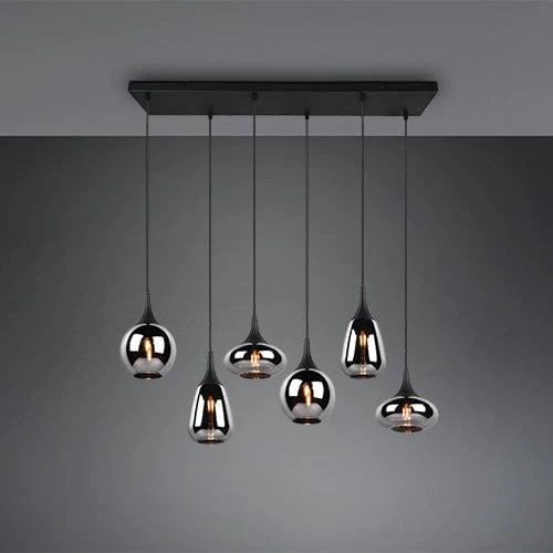 Luminaire Suspendu Noir Moderne