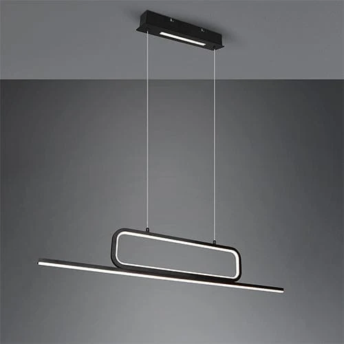 Luminaire Cuisine Design Noir