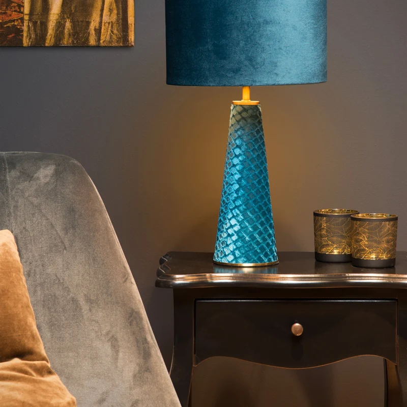 Lucide Extravaganza Velvet Table Lamp