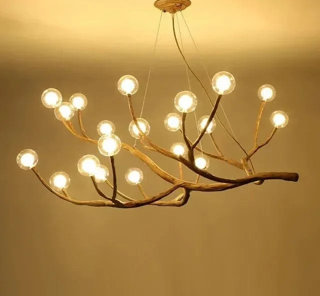 Lampe Industriel Bois