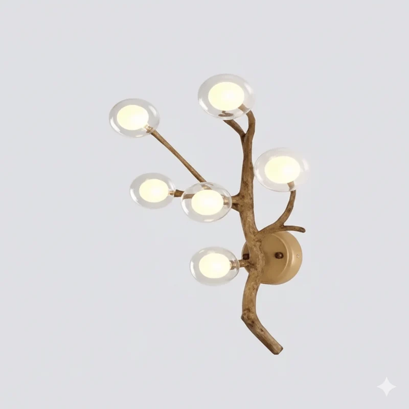 Lampe Industriel Bois