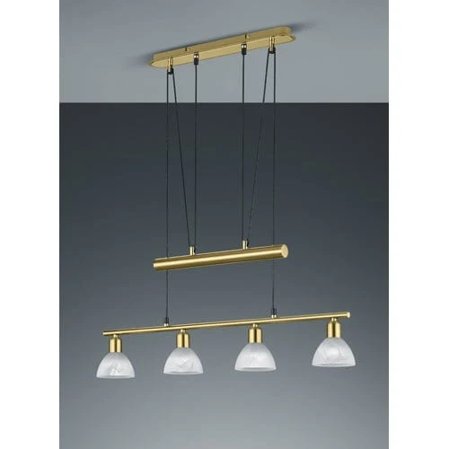 Suspension Verre Laiton