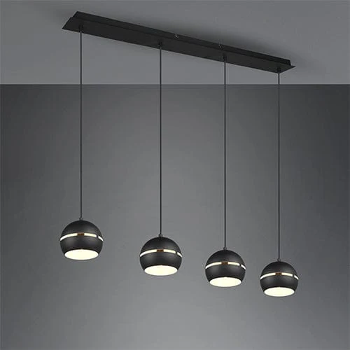 Luminaire Noir Suspendu
