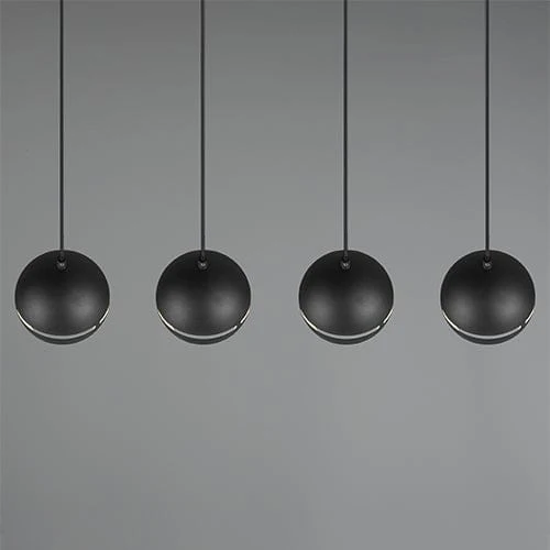 Luminaire Noir Suspendu