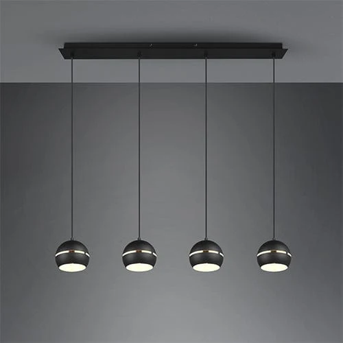 Luminaire Noir Suspendu