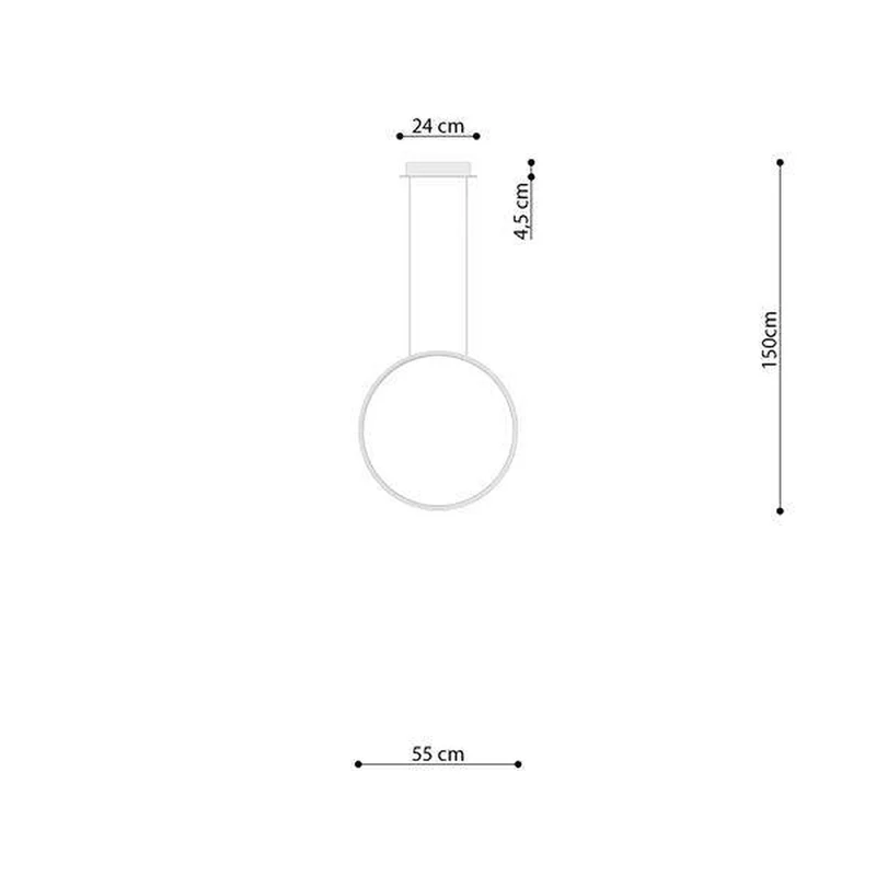 Suspension Led Ronde