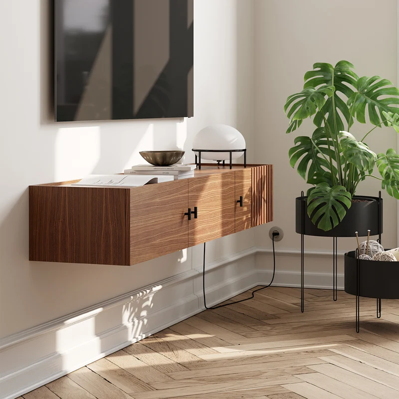 Woud Pump Table Lamp
