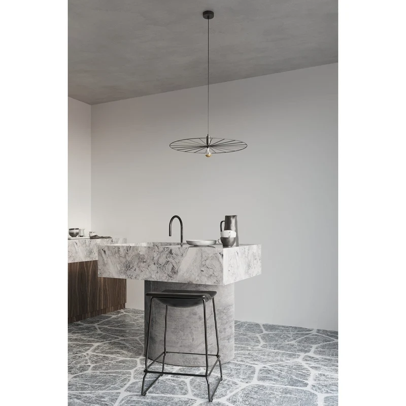 Grande Suspension Noire Design