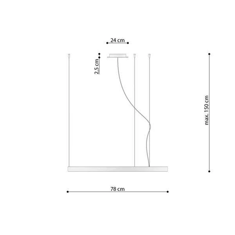 Cercle Led Suspension