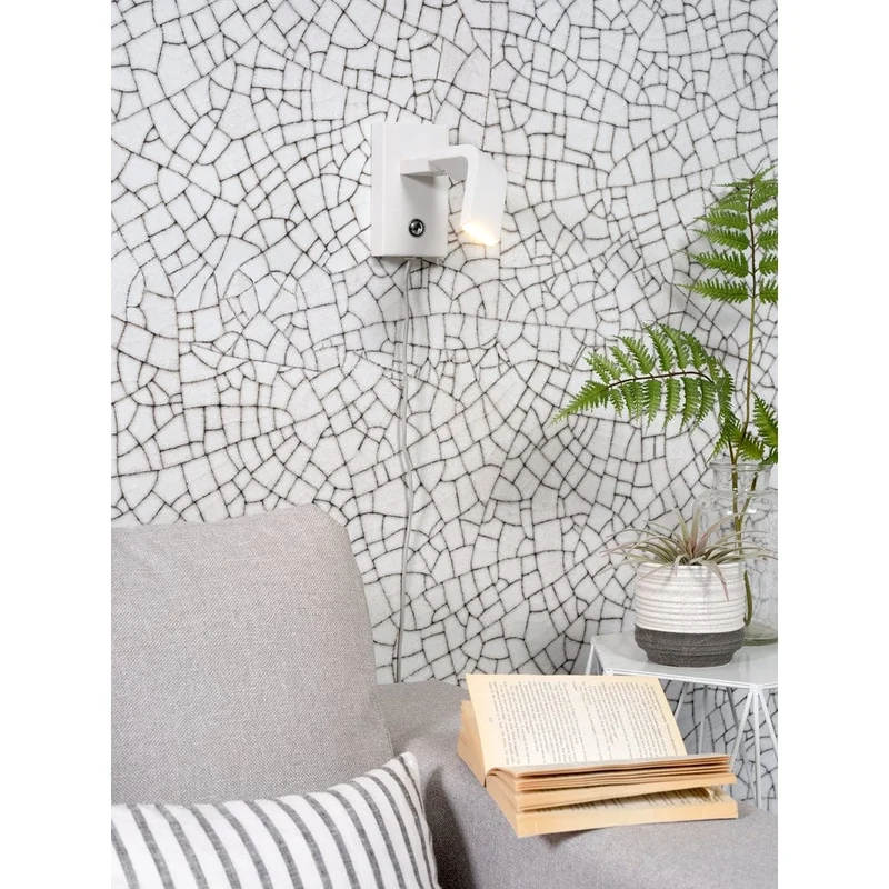 Applique Metal Blanc