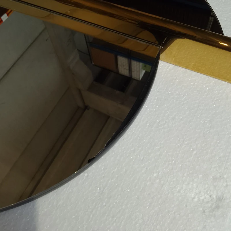 Red Edition Totem Mirror (Brass / Copper Pink-Hued) - Second Chance