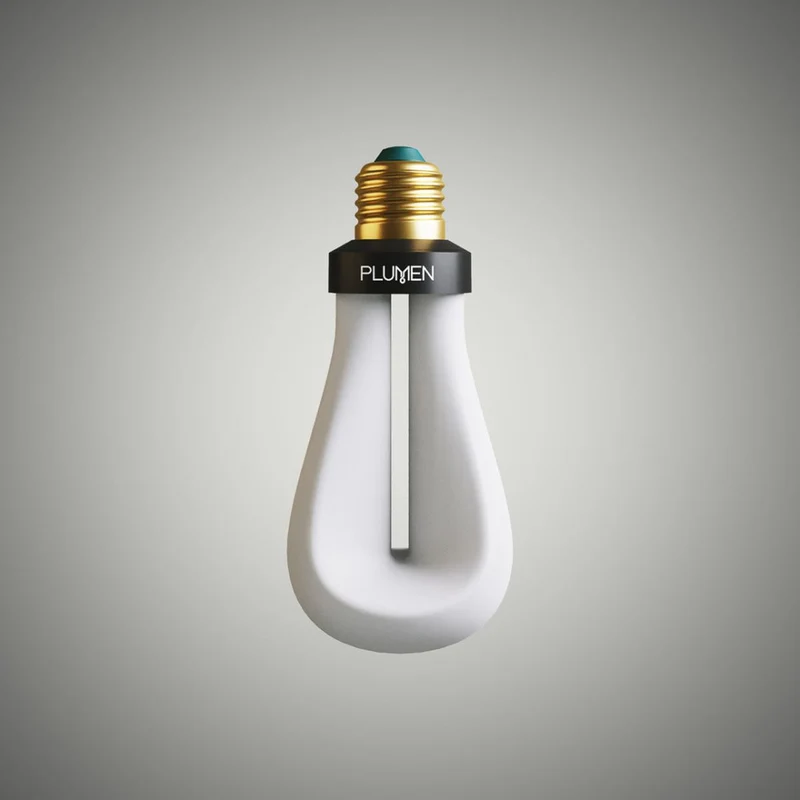 Plumen 002 Iconic LED Bulb E27 Milky - 500lm 2200K - Dimmable