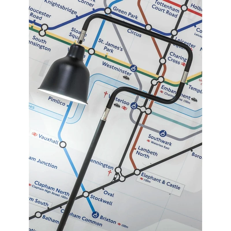 Lampe Sur Pied En Fer